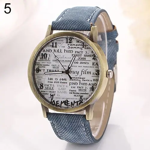 2018 Popular Brand Luxury Men Women Fashion Graffiti Retro Cowboy Fabric Analog Quartz Casual Wrist Watch
2018 Popular Brand Luxury Men Women Fashion Graffiti Retro Cowboy Fabric Analog Quartz Casual Wrist Watch