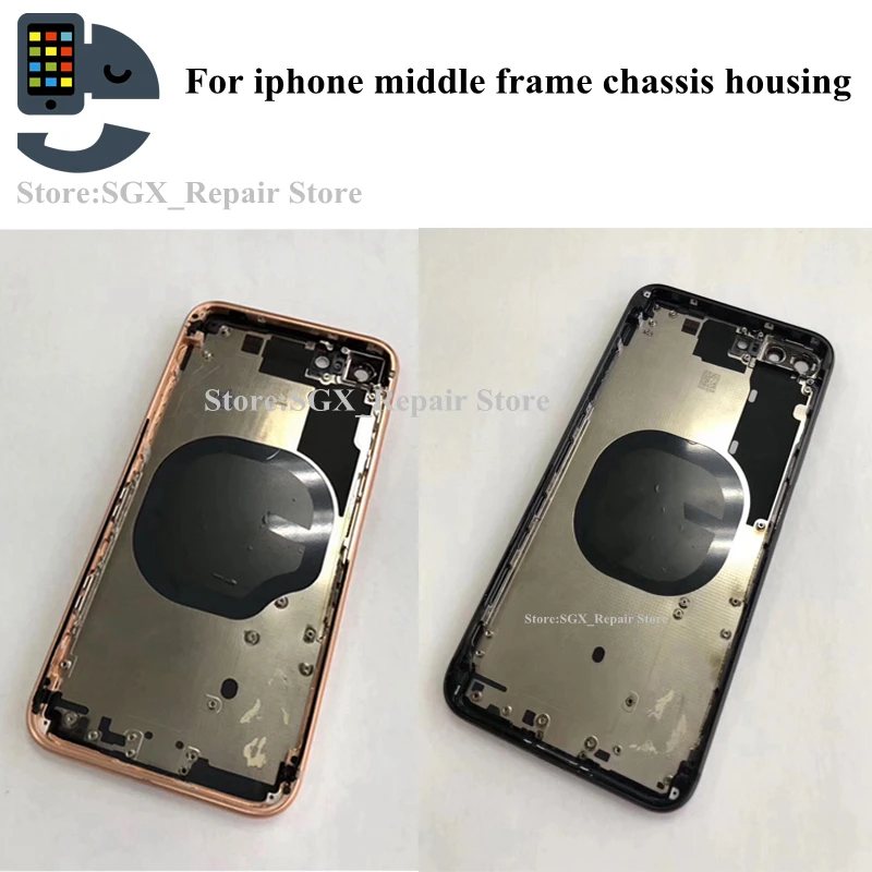 Brand New Complete Full Middle Frame Chassis Housing Assembly Battery Cover For iphone 8 8G / 8 Plus 5.5 inch 4.7 inch
Brand New Complete Full Middle Frame Chassis Housing Assembly Battery Cover For iphone 8 8G / 8 Plus 5.5 inch 4.7 inch
