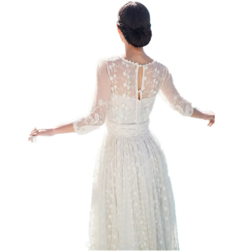 Boho Chic Gorgeous White Elegant Lace Hollow Out Embroidery Long Dress Women Fashion Maxi Dress Evening Party Beach Dress
Boho Chic Gorgeous White Elegant Lace Hollow Out Embroidery Long Dress Women Fashion Maxi Dress Evening Party Beach Dress
