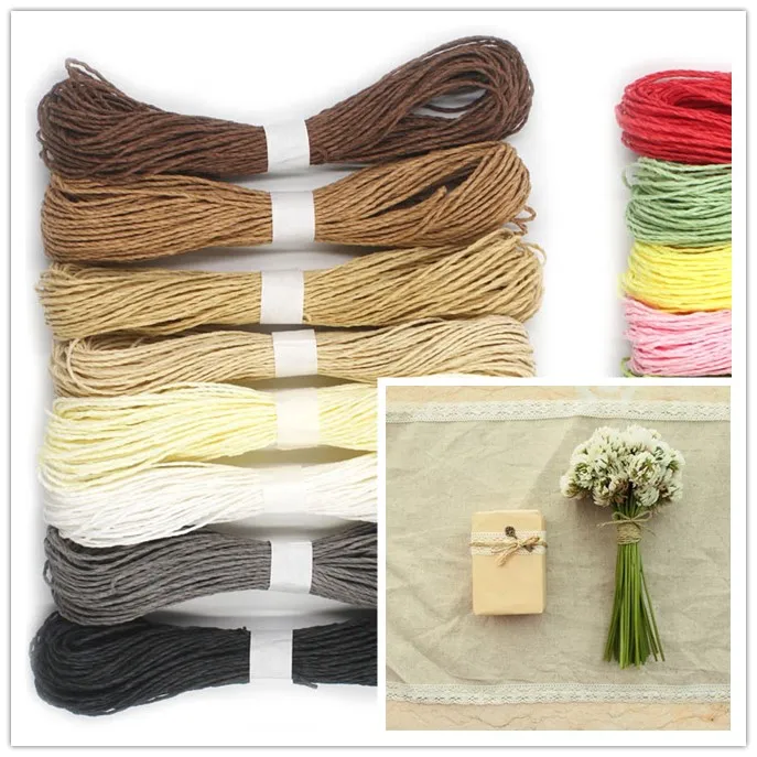 30M/Lot Multicolor Gift Packing Twisted Paper Ropes Thread DIY Crafts Kindergarten Children Toy Home Decorative Accessories
30M/Lot Multicolor Gift Packing Twisted Paper Ropes Thread DIY Crafts Kindergarten Children Toy Home Decorative Accessories