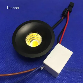 10pcs/Lot black led cabinet light 3W cob led downlight diameter 48mm AC85-265V Mini ceiling spot light white/Warm White led lamp
10pcs/Lot black led cabinet light 3W cob led downlight diameter 48mm AC85-265V Mini ceiling spot light white/Warm White led lamp