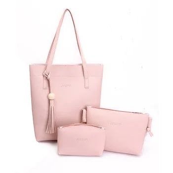 2019 New Women Handbag Shoulder Bag Totes Purse 3pcs Set Retro Wooden Beads Composite Bag Fashion Handbag Crossbody Bag
2019 New Women Handbag Shoulder Bag Totes Purse 3pcs Set Retro Wooden Beads Composite Bag Fashion Handbag Crossbody Bag
