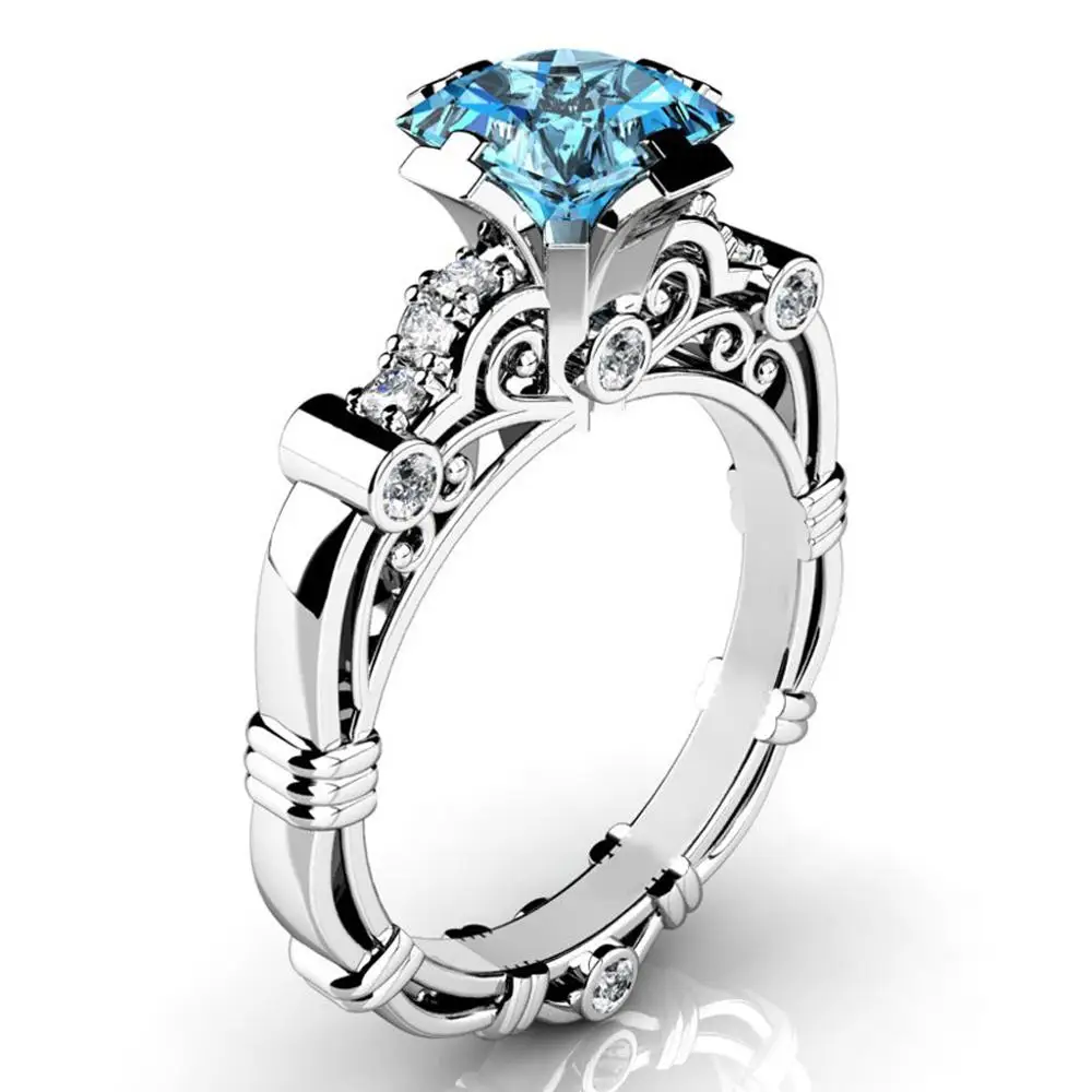 RACHEL VICHY Fashion Desgin Big Square Sky Blue Stone Rings For Women Jewelry Wedding Engagement Luxury Inlaid Stone Rings B1465
RACHEL VICHY Fashion Desgin Big Square Sky Blue Stone Rings For Women Jewelry Wedding Engagement Luxury Inlaid Stone Rings B1465
