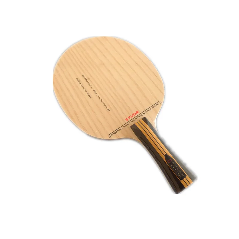 Stuor genuine table tennis racket floor five layers of pure wood ash material Aus core speed
Stuor genuine table tennis racket floor five layers of pure wood ash material Aus core speed