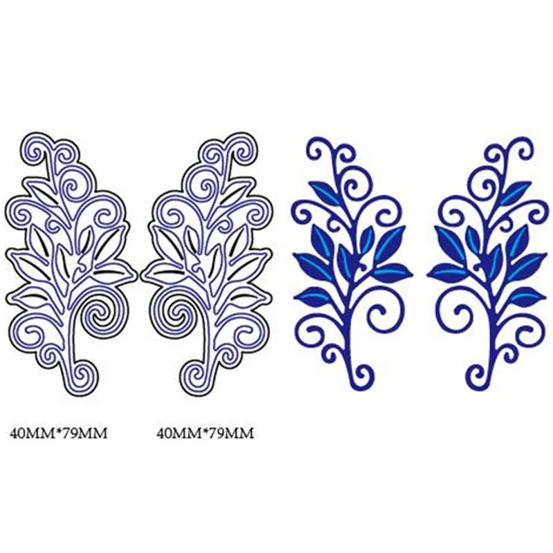 Hot Sell 2pcs Flower Vine Leaves Metal Cutting Die Stencil Scrapbooking Decorative Embossing Paper Card Craft For DIY Making New
Hot Sell 2pcs Flower Vine Leaves Metal Cutting Die Stencil Scrapbooking Decorative Embossing Paper Card Craft For DIY Making New