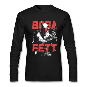 Boba Fett Fashion tshirt Men Long sleeved Size M Blouses Custom printed Galactic Bounty Hunter for handsome person
Boba Fett Fashion tshirt Men Long sleeved Size M Blouses Custom printed Galactic Bounty Hunter for handsome person
