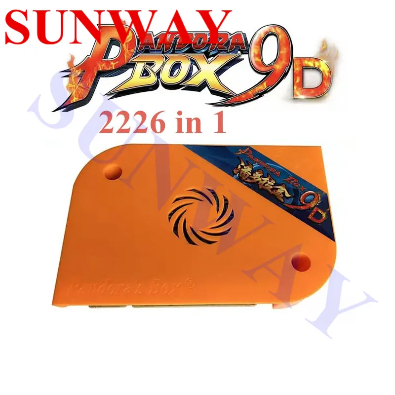 

Pandora Box 9d 2226 in 1 arcade version jamma game board support 3P 4P game usb can connect gamepad hdmi vga For arcade machine