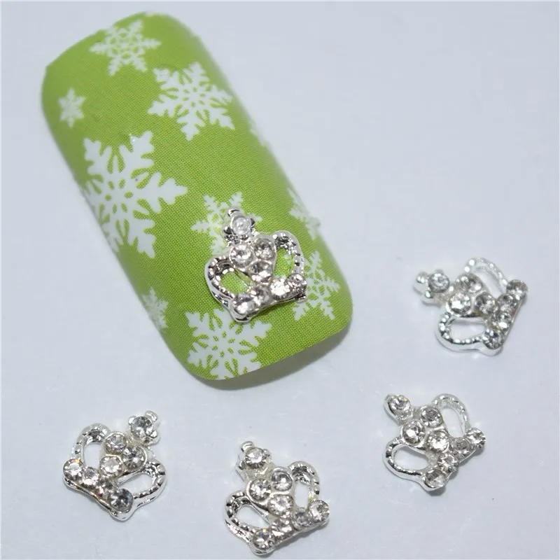 10Pcs new Gorgeous white diamond crown, 3D Metal Alloy Nail Art Decoration/Charms/Studs,Nails 3d Jewelry #111
10Pcs new Gorgeous white diamond crown, 3D Metal Alloy Nail Art Decoration/Charms/Studs,Nails 3d Jewelry #111