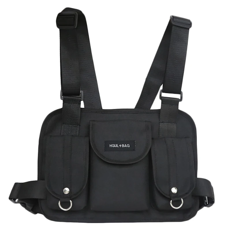 AUAU-Fashion Chest Rig Waist Bag Hip Hop Streetwear Functional Chest Bag Cross Shoulder Bags
AUAU-Fashion Chest Rig Waist Bag Hip Hop Streetwear Functional Chest Bag Cross Shoulder Bags