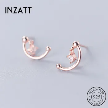 INZATT Real 925 Sterling Silver Minimalist Star Zircon Stud Earrings For Fashion Women Party Fine Jewelry Trendy 2019 Accessorie
INZATT Real 925 Sterling Silver Minimalist Star Zircon Stud Earrings For Fashion Women Party Fine Jewelry Trendy 2019 Accessorie