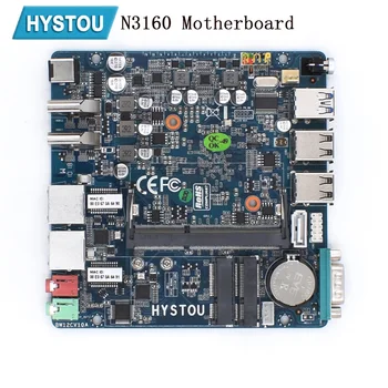 Hystou Mini PC Nano ITX Industrial Motherboard Intel N3160 Fanless X86 New NUC Mini PC Soft Router Linux Support Pfsense AES-NI
Hystou Mini PC Nano ITX Industrial Motherboard Intel N3160 Fanless X86 New NUC Mini PC Soft Router Linux Support Pfsense AES-NI