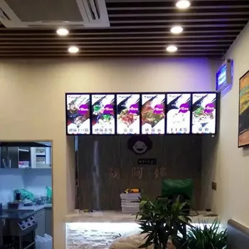 6PCS X A2 Restaurant Menu Display Systems,Fast food store 16MM Thickness Aluminum Profile LED Illuminated Menu Board Light Box
6PCS X A2 Restaurant Menu Display Systems,Fast food store 16MM Thickness Aluminum Profile LED Illuminated Menu Board Light Box