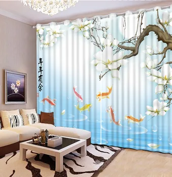 Classic Home Decor Photo Custom Size 3D Curtain Moon, White Flowers, Fish Curtains For Bedroom 3D Curtains
Classic Home Decor Photo Custom Size 3D Curtain Moon, White Flowers, Fish Curtains For Bedroom 3D Curtains