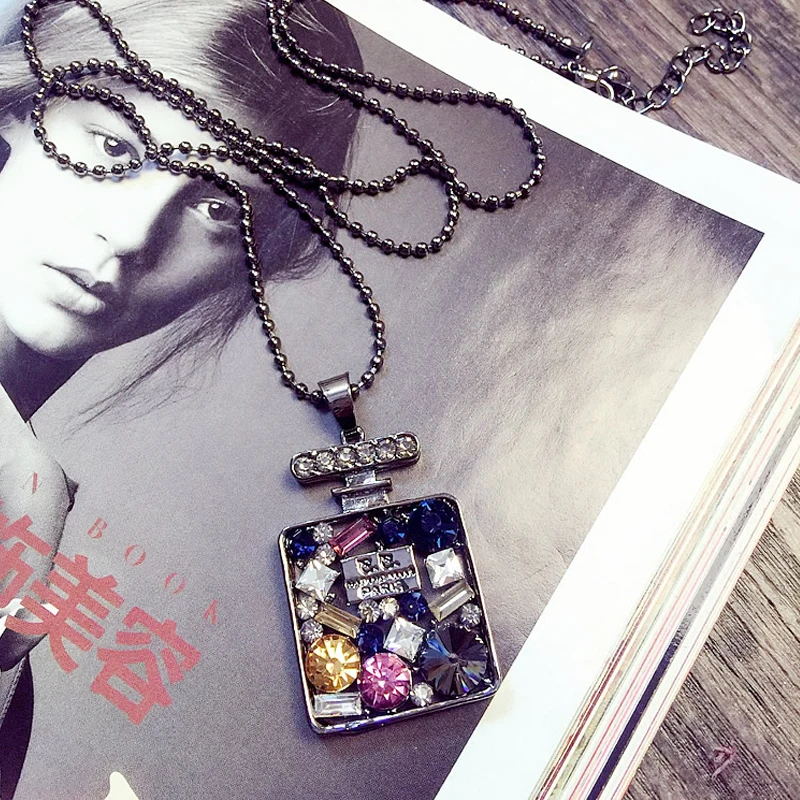 Fashion Perfume Bottle Long Necklaces For Women Vintage Retro Korean Statement Necklace 2016 Valentine's Day Necklaces Pendants
Fashion Perfume Bottle Long Necklaces For Women Vintage Retro Korean Statement Necklace 2016 Valentine's Day Necklaces Pendants