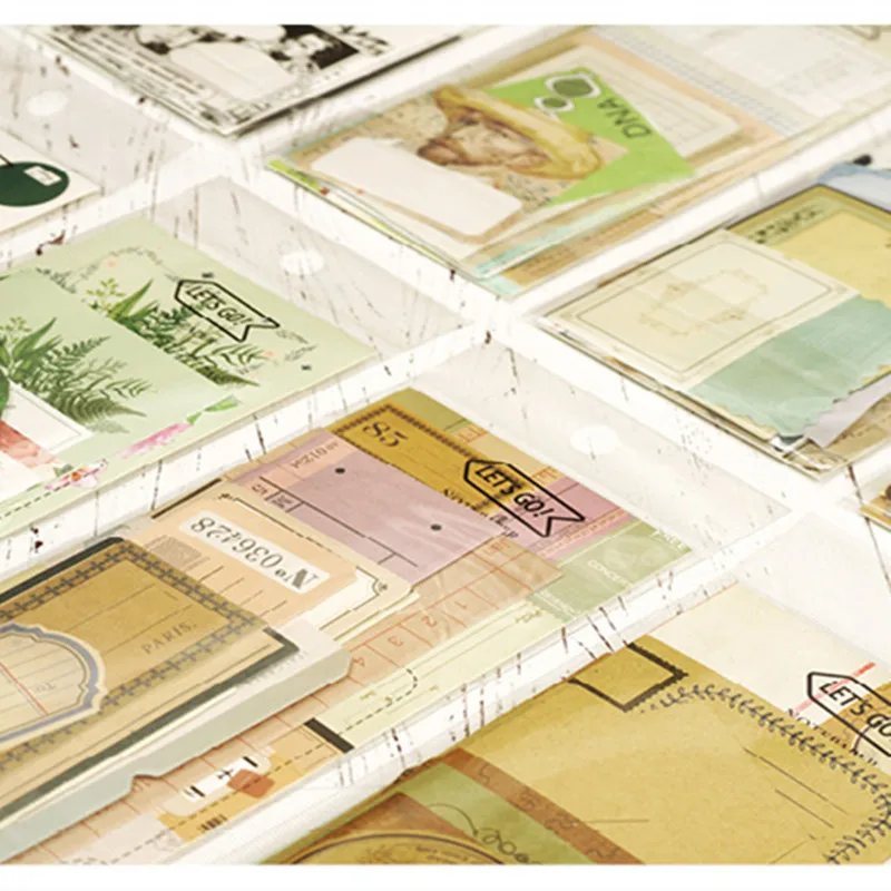 Moking Vintage series memo paper diy message note paper notepad pack 1 pack = 32 pcs
Moking Vintage series memo paper diy message note paper notepad pack 1 pack = 32 pcs