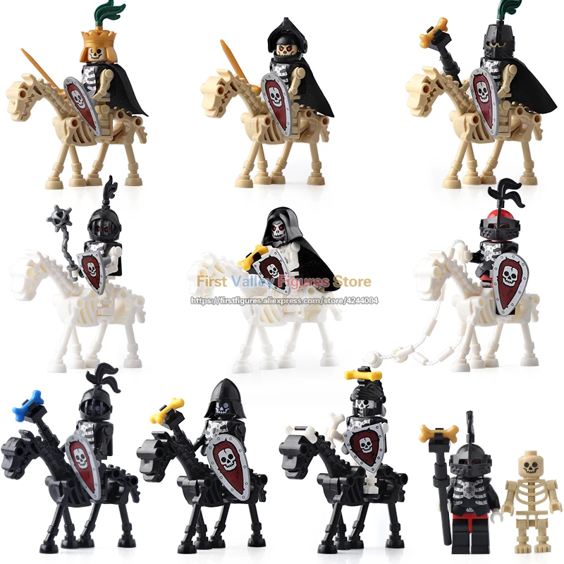 DR.TONG Single Sale AX9815 Medieval Castle Skeleton Knights Gladiatus Skeleton Knights Horse Building Blocks Bricks Kids Toys
DR.TONG Single Sale AX9815 Medieval Castle Skeleton Knights Gladiatus Skeleton Knights Horse Building Blocks Bricks Kids Toys