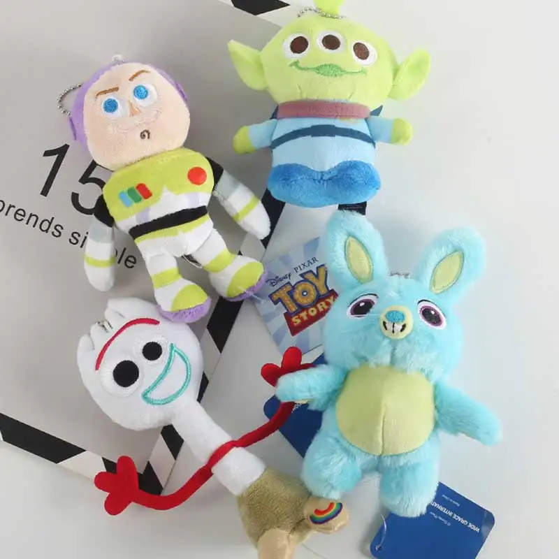 7pcs Original Toy Story 4 Plush Buzz Lightyear Alien Ducky Woody Fokry Bunny Anime Figure Cute Doll For Children's Gift
7pcs Original Toy Story 4 Plush Buzz Lightyear Alien Ducky Woody Fokry Bunny Anime Figure Cute Doll For Children's Gift