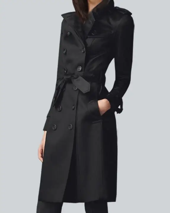 S-6XL Hot 2019 Spring Women New Fashion Medium long high waist double-breasted slim trench coat large size
S-6XL Hot 2019 Spring Women New Fashion Medium long high waist double-breasted slim trench coat large size