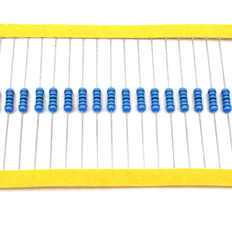 Metal Film Resistor 1/2W 1% Colored Ring Resistor 1kohm 1K One Resistance (50pcs/lot)
Metal Film Resistor 1/2W 1% Colored Ring Resistor 1kohm 1K One Resistance (50pcs/lot)