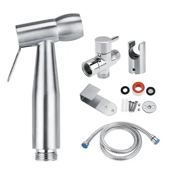 Stainless Steel501/502 Toilet Handheld Bidet Spray G1/2 Brass Sprayer Tools Kit for Shower/Pet Bath
Stainless Steel501/502 Toilet Handheld Bidet Spray G1/2 Brass Sprayer Tools Kit for Shower/Pet Bath
