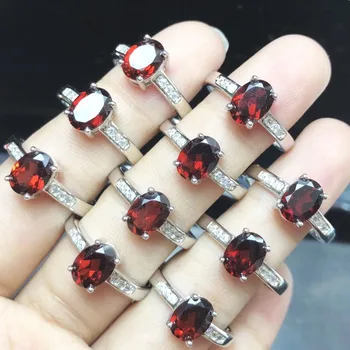 Gorgeous Woman Engagement Rings Red Garnet Gemstone Resizable Wedding RIngs in solid sterling silver and with rhodium plated
Gorgeous Woman Engagement Rings Red Garnet Gemstone Resizable Wedding RIngs in solid sterling silver and with rhodium plated