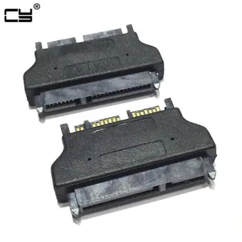 Micro SATA 16Pin 7+9pin Male to SATA Female 7+15 22Pin Connector Converter Adapter Black M-F SATA Adapter
Micro SATA 16Pin 7+9pin Male to SATA Female 7+15 22Pin Connector Converter Adapter Black M-F SATA Adapter