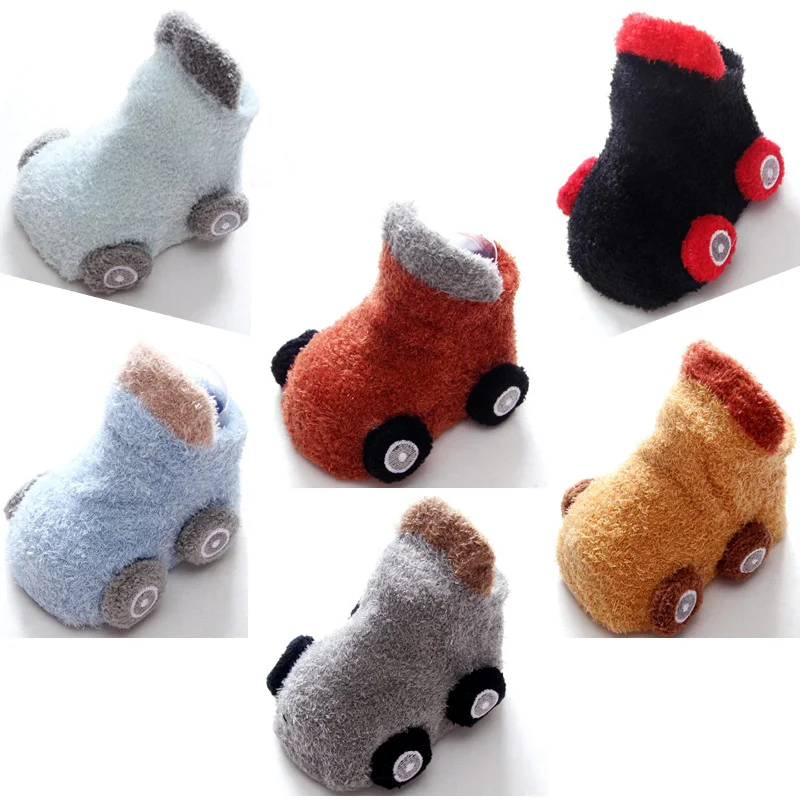 Lovely Six Color Cartoon Car Baby Toddler Sock Autumn Winter Warm Non-slip Baby Sock
Lovely Six Color Cartoon Car Baby Toddler Sock Autumn Winter Warm Non-slip Baby Sock