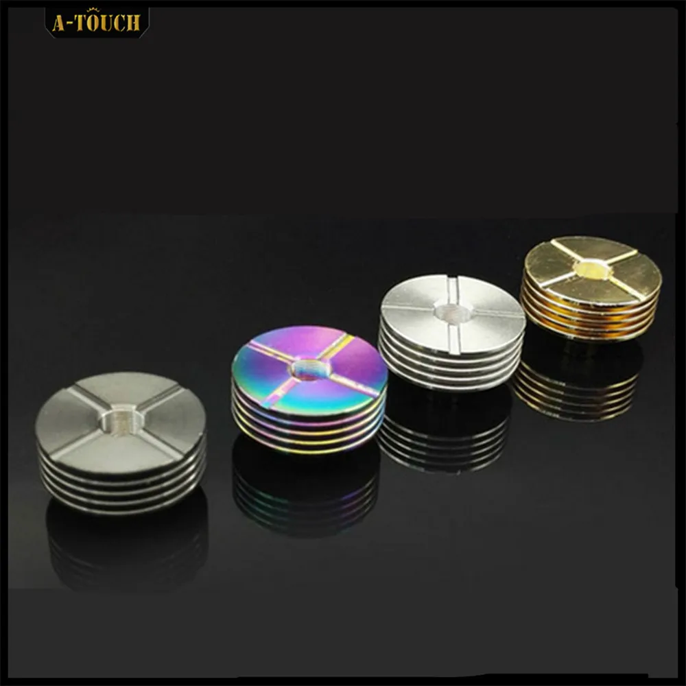 A-Touch Electronic Cigarette Heat Sink Stainless Steel 22mm 24mm 510 Tread Adaptor for 510 Atomizer RDTA Mechanical Vape Mod
A-Touch Electronic Cigarette Heat Sink Stainless Steel 22mm 24mm 510 Tread Adaptor for 510 Atomizer RDTA Mechanical Vape Mod