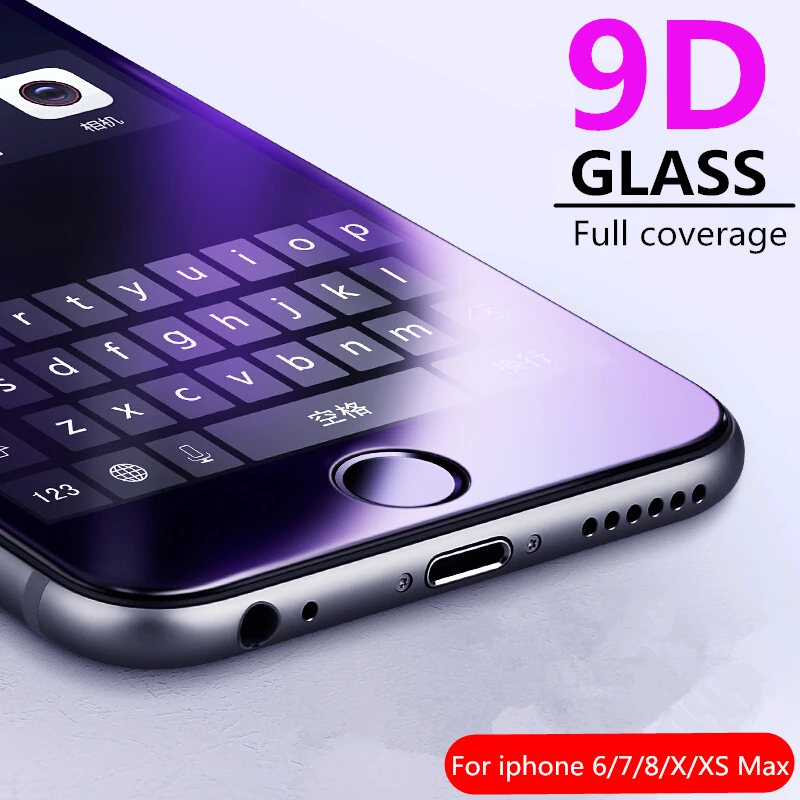 9D Protective Glass for iPhone 6 6S 7 8 plus X Tempered Glass on iphone 7 6 8 X XR XS MAX Screen Protector For iPhone 7 6 Glass
9D Protective Glass for iPhone 6 6S 7 8 plus X Tempered Glass on iphone 7 6 8 X XR XS MAX Screen Protector For iPhone 7 6 Glass