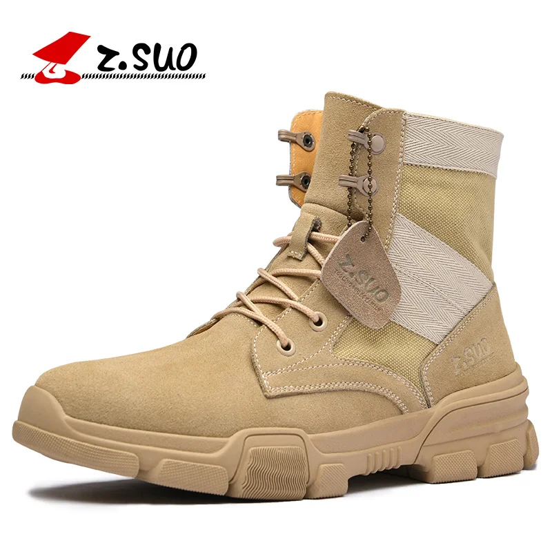 Z.SUO 2019 New Brand Style High Quality Cow Suede + Canvas Men's Dester Boots Autmn Winter Fashion Lace Up Non-Slip Men Boots
Z.SUO 2019 New Brand Style High Quality Cow Suede + Canvas Men's Dester Boots Autmn Winter Fashion Lace Up Non-Slip Men Boots