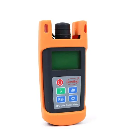 FTTH Fiber Optical Handheld Test Tool Fiber Optic Power Meter KPM-25M OPM Tester with SC Connector
FTTH Fiber Optical Handheld Test Tool Fiber Optic Power Meter KPM-25M OPM Tester with SC Connector