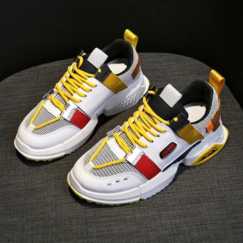 2019 Spring autumn woman sports shoes fashion Lace-up Mixed-colors Non-slip thick bottom woman running shoes zapatos mujer K2-56
2019 Spring autumn woman sports shoes fashion Lace-up Mixed-colors Non-slip thick bottom woman running shoes zapatos mujer K2-56