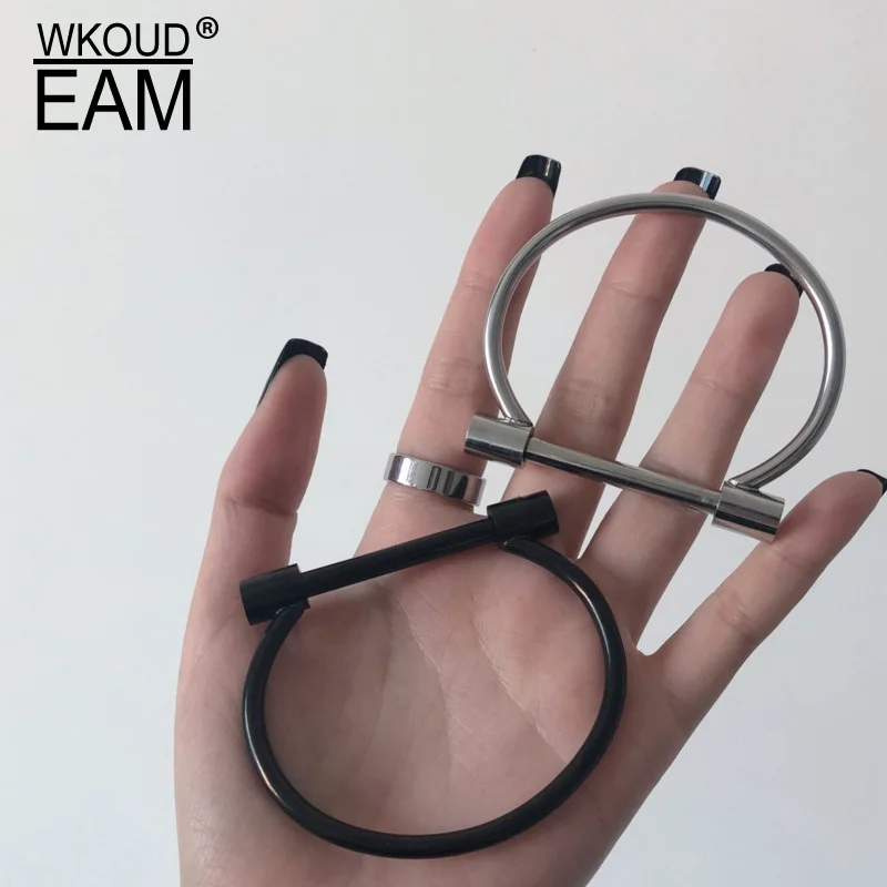 WKOUD EAM 2019 New Woman Half Round Personality Couple Models Bracelet Fashion Female Jewelry Accessories Party Gift 6#JY112
WKOUD EAM 2019 New Woman Half Round Personality Couple Models Bracelet Fashion Female Jewelry Accessories Party Gift 6#JY112