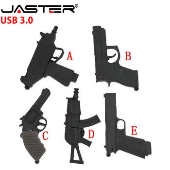 JASTER Cartoon Hot Usb 3.0 high speed Cartoon gun model flash drive 64GB 32GB 16GB 8GB 4GB USB actual capacity Memory stick
JASTER Cartoon Hot Usb 3.0 high speed Cartoon gun model flash drive 64GB 32GB 16GB 8GB 4GB USB actual capacity Memory stick