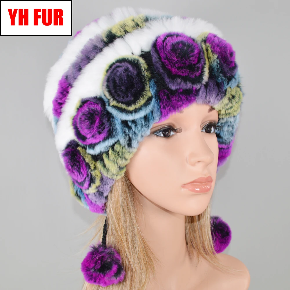 2019 Women Flowers Real Rex Rabbit Fur Beanies Hats Knitted Genuine Rex Rabbit Fur Hat Winter Warm Lady Real Rex Rabbit Fur Cap
2019 Women Flowers Real Rex Rabbit Fur Beanies Hats Knitted Genuine Rex Rabbit Fur Hat Winter Warm Lady Real Rex Rabbit Fur Cap