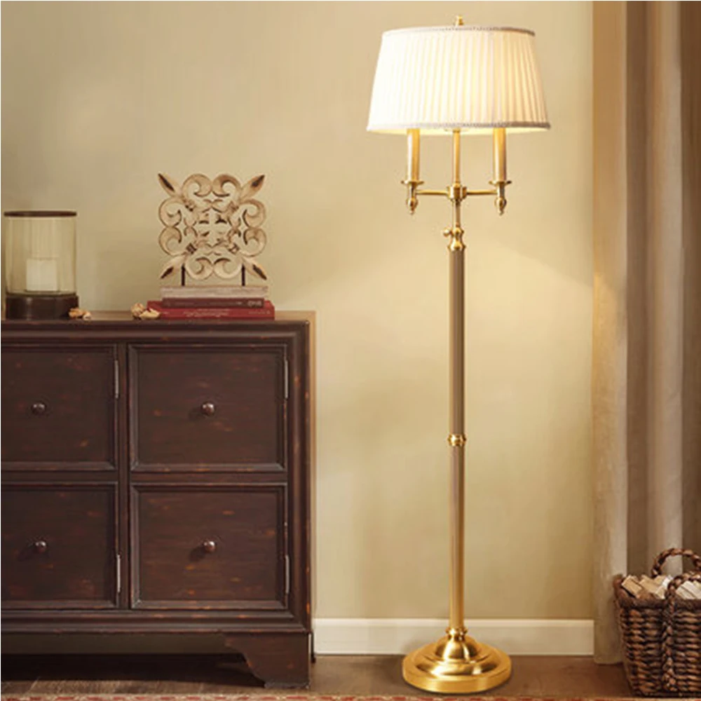 Nordic Lamp Floor LED Luminarias Pure Copper Floor Lamps for Living Room Fashion Floor Lamps Mediterranean Lamp Luminaria
Nordic Lamp Floor LED Luminarias Pure Copper Floor Lamps for Living Room Fashion Floor Lamps Mediterranean Lamp Luminaria