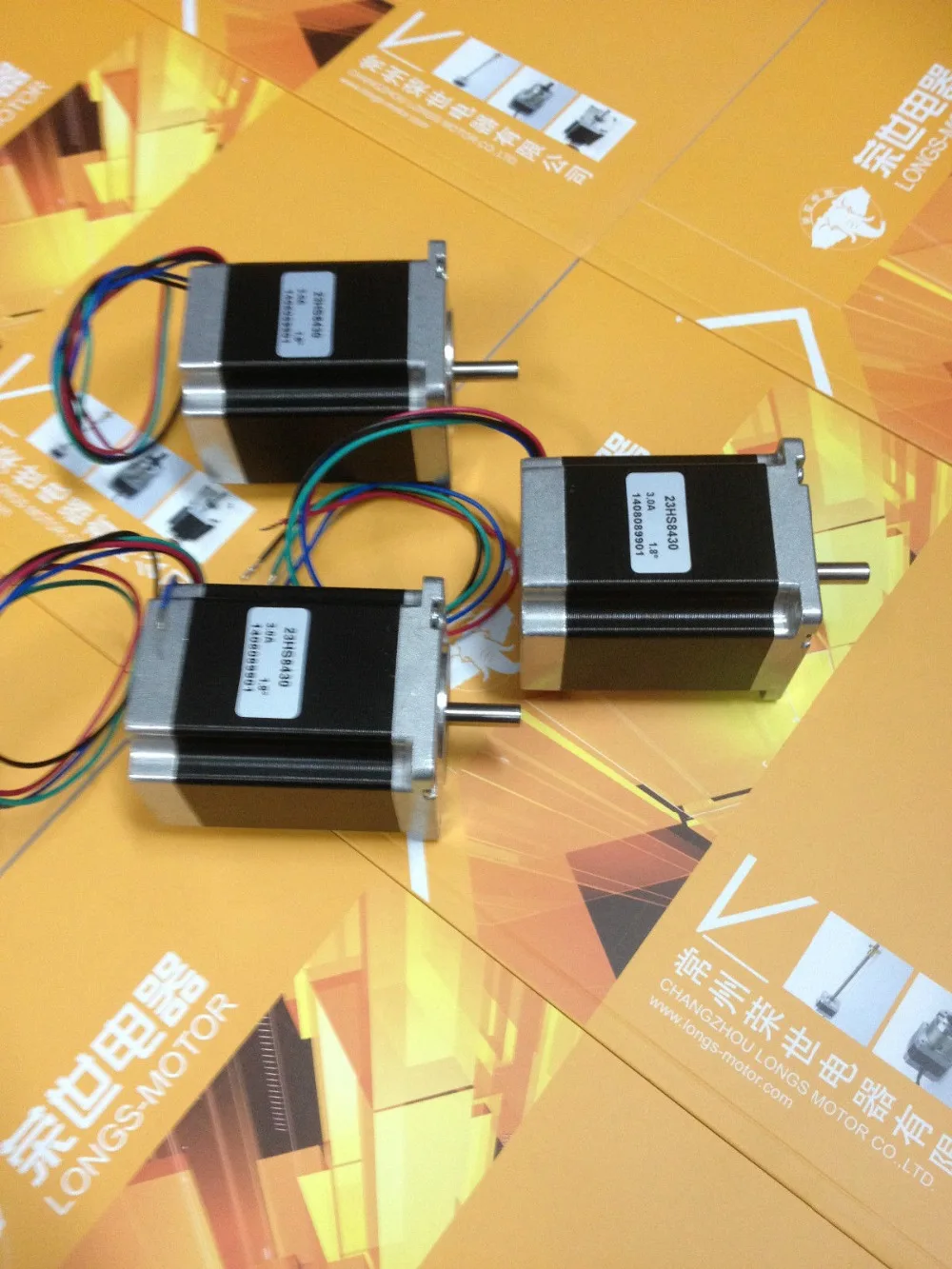 DE Ship 3pcs Nema 23 stepper motor 272 oz.in 3.0A 4WIRES 23HS8430/23HS7430 CNC Router Cut Laser Engraving longs motor
DE Ship 3pcs Nema 23 stepper motor 272 oz.in 3.0A 4WIRES 23HS8430/23HS7430 CNC Router Cut Laser Engraving longs motor