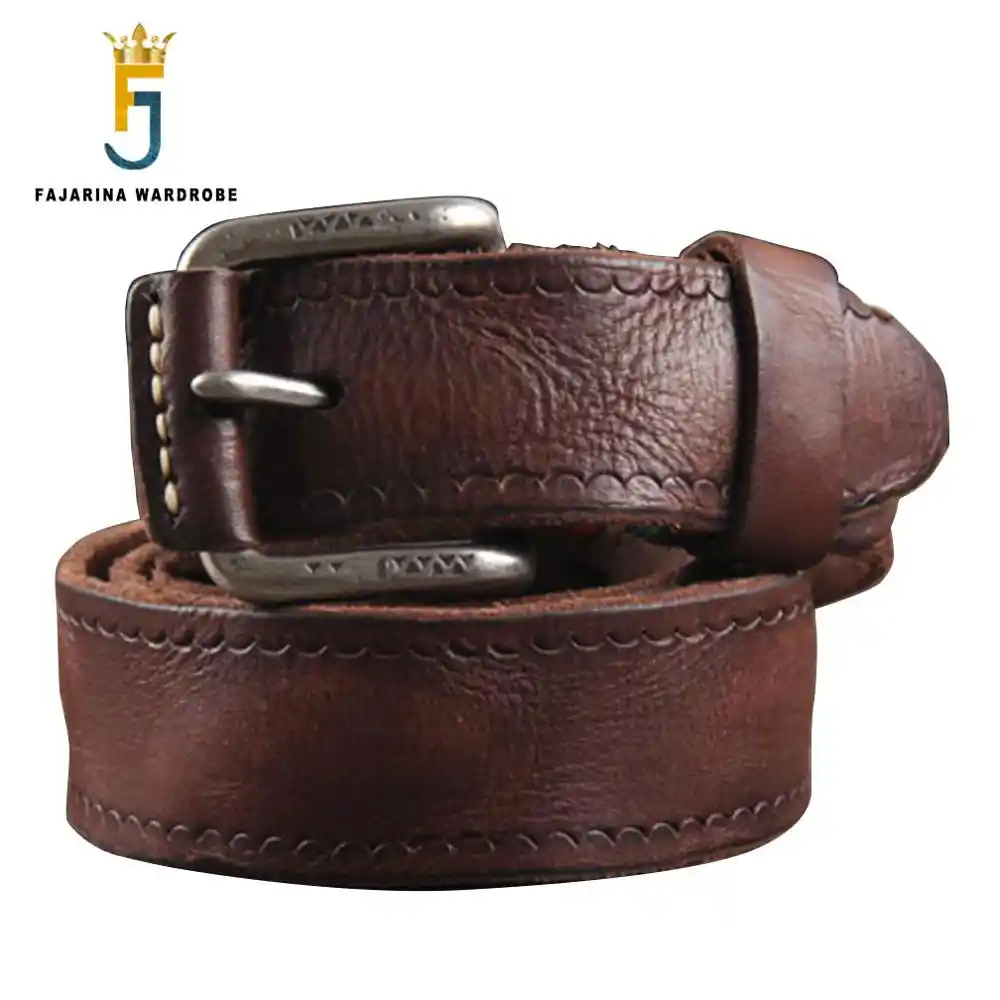 Fajarina Quality Personality Tide Men S Cowhide Genuine Leather