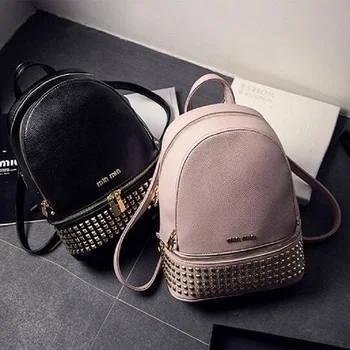 Women PU Leather waterproof mini travel Backpack for Girl School hand Bag High Quality Ladies small Bag Designer evening Bolsas
Women PU Leather waterproof mini travel Backpack for Girl School hand Bag High Quality Ladies small Bag Designer evening Bolsas