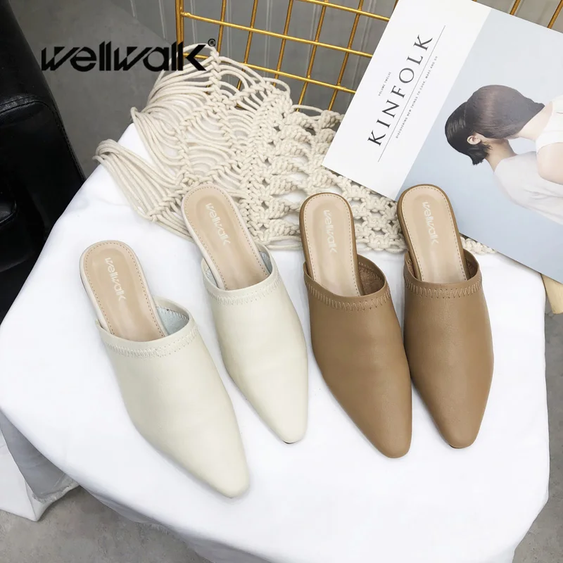 Wellwalk Designer Slippers Wooden Heel Slides Ladies Mules Shoes Women Brand Slippers High Quality Dress Woman Shoes
Wellwalk Designer Slippers Wooden Heel Slides Ladies Mules Shoes Women Brand Slippers High Quality Dress Woman Shoes