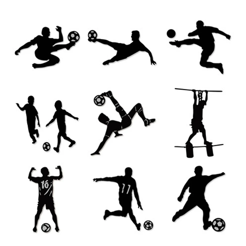 Scrapbooking Dies Metal Man Play a Football Silhouette Cutting Dies Craft Embossing Stamp Stencil Paper Card Making Template DIY
Scrapbooking Dies Metal Man Play a Football Silhouette Cutting Dies Craft Embossing Stamp Stencil Paper Card Making Template DIY