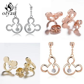 Oly2u Women Mickey Earrings Cartoon Stud Earrings Stainless Steel Animal Mickey Tiny Ear Earrings Jewelry Christmas Gift
Oly2u Women Mickey Earrings Cartoon Stud Earrings Stainless Steel Animal Mickey Tiny Ear Earrings Jewelry Christmas Gift