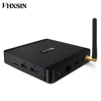 VHXSIN 50PCS/LOT TX5 Max TV Box Android 8.1 Amlogic S905X2 4GB LPDDR4 32GB 2.4GHz 5GHz WiFi
VHXSIN 50PCS/LOT TX5 Max TV Box Android 8.1 Amlogic S905X2 4GB LPDDR4 32GB 2.4GHz 5GHz WiFi