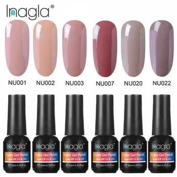Inagla Nude Color Gel Polish Set All For Manicure 10ml Vernis top coat UV LED Gel Varnish Soak Off Nail Art Gel Nail Polish
Inagla Nude Color Gel Polish Set All For Manicure 10ml Vernis top coat UV LED Gel Varnish Soak Off Nail Art Gel Nail Polish
