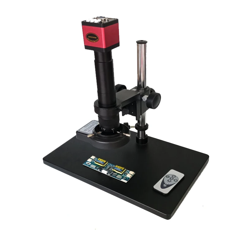 13MP HDMI VGA output Industrial Microscope video Camera+180X 300X Zoom C-mount Lens +144 Leds Ring lights for BGA PCB repair
13MP HDMI VGA output Industrial Microscope video Camera+180X 300X Zoom C-mount Lens +144 Leds Ring lights for BGA PCB repair