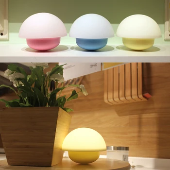 ITimo Mushroom LED Night Light Roly-poly Style Touch Sensor Cute USB Hot Sale Cartoon Children Bedroom Lamp Color Changing
ITimo Mushroom LED Night Light Roly-poly Style Touch Sensor Cute USB Hot Sale Cartoon Children Bedroom Lamp Color Changing