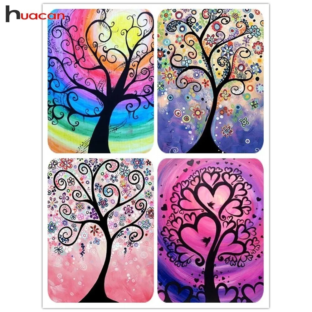 HUACAN Diamond Mosaic Tree Diamond Embroidery Cartoon 5D Painting Diamond Painting Full Drill Square Picture Of Rhinestones
HUACAN Diamond Mosaic Tree Diamond Embroidery Cartoon 5D Painting Diamond Painting Full Drill Square Picture Of Rhinestones