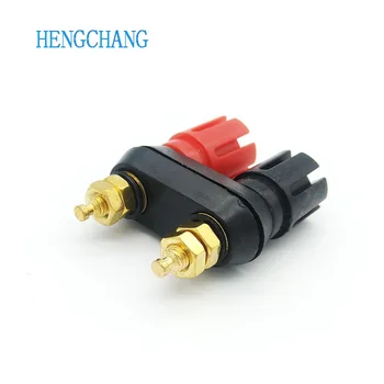 Double 4mm Banana Socket Binding Post for Speaker Amplifier Terminal dual banana socket 10pcs
Double 4mm Banana Socket Binding Post for Speaker Amplifier Terminal dual banana socket 10pcs