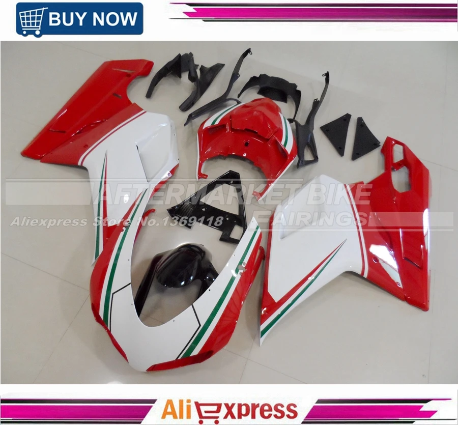 OEM Grade Quality ABS Plastic Injection Moulding For Ducati 1098 1198 848 Complete Fairing Bodywork Italian TRI-COLOR
OEM Grade Quality ABS Plastic Injection Moulding For Ducati 1098 1198 848 Complete Fairing Bodywork Italian TRI-COLOR