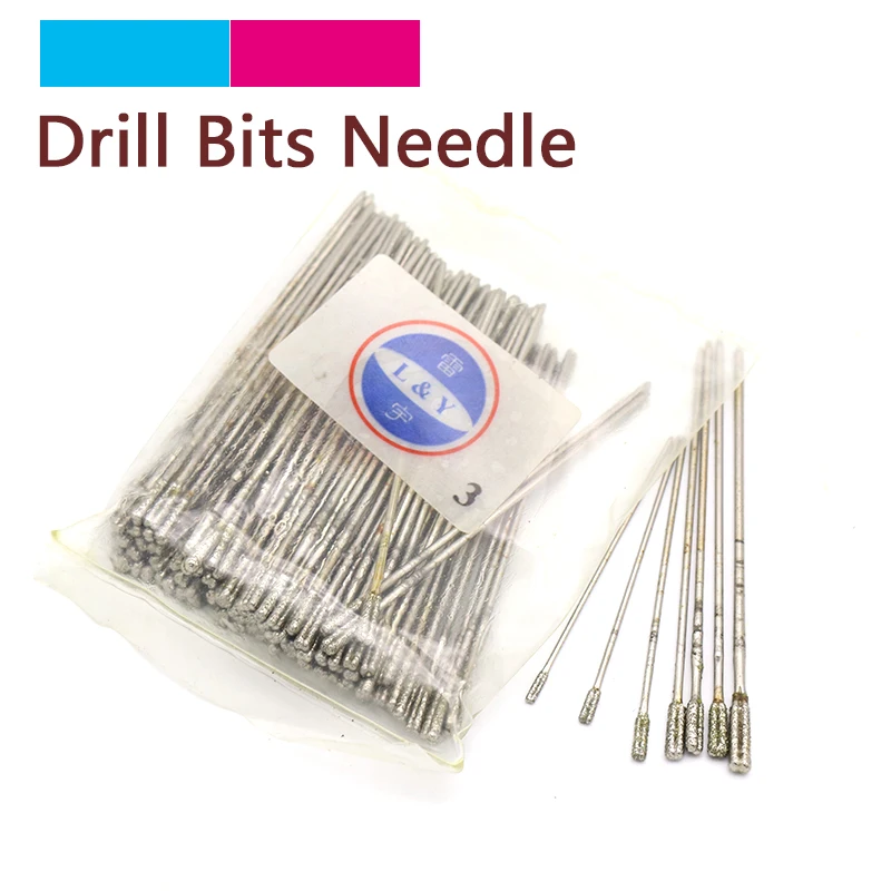 10pcs 1.0/1.2/1.4/1.7/1.8/2.0/2.3mm Diamond Coated Drill Solid Bits Hole Needle Jade Stone Jewelry Ceramic Glass Power Tools
10pcs 1.0/1.2/1.4/1.7/1.8/2.0/2.3mm Diamond Coated Drill Solid Bits Hole Needle Jade Stone Jewelry Ceramic Glass Power Tools